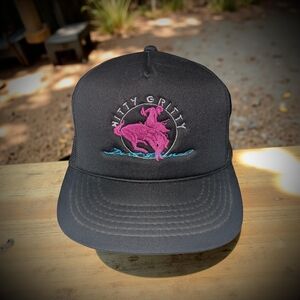 Vtg Nitty Gritty Dirt Band Snapback Trucker Hat